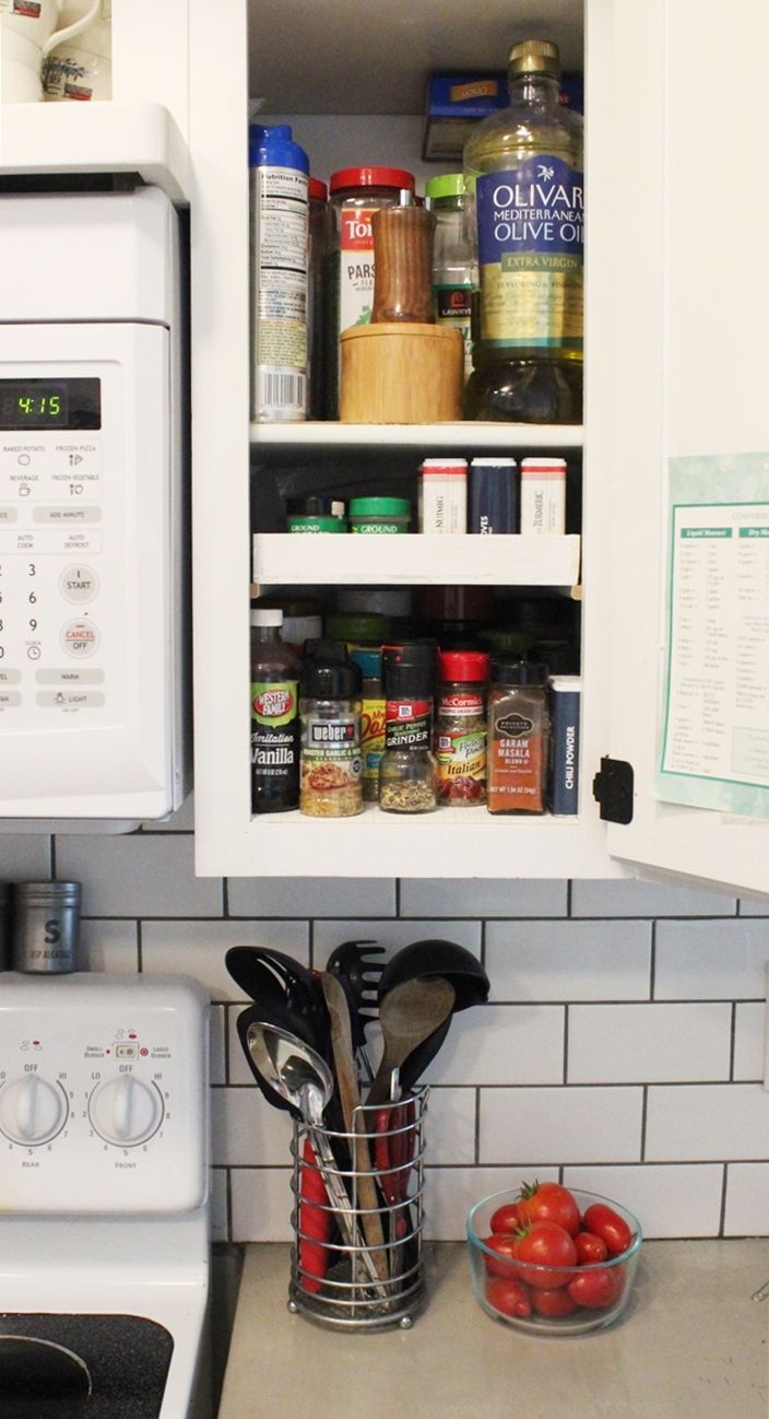 DIY Spice Shelf – A Simple Way